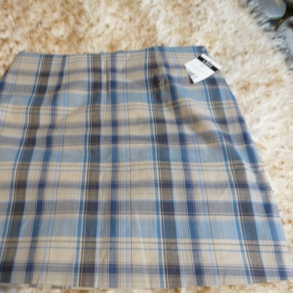 A. Byer Dresses & Skirts - Sale Sexy Mini Plaid Grey/Blue  Mini Skirt by A. Byer California